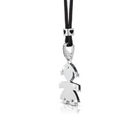 Charm Le Bebé Woman I Classici in White Gold Diamante LBB010-N